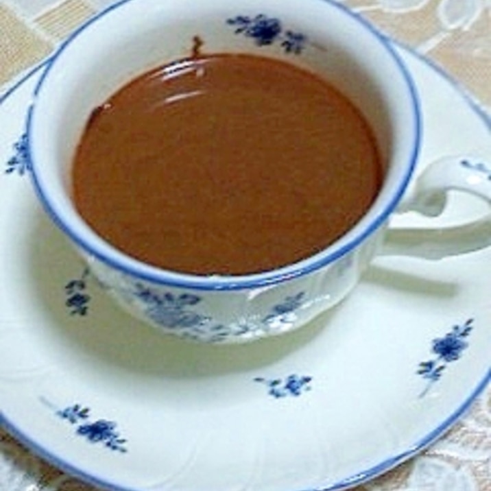ココアとチョコの紅茶